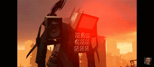 Titan Tv Man Intense Battle GIF