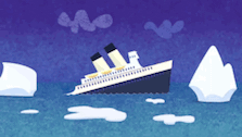 Titanic Iceberg Gif GIF