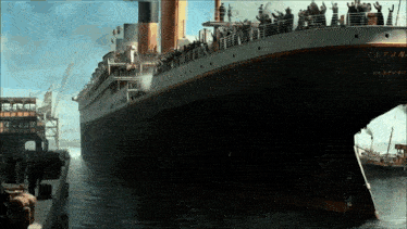 Titanic Sinking Ship Gif GIF