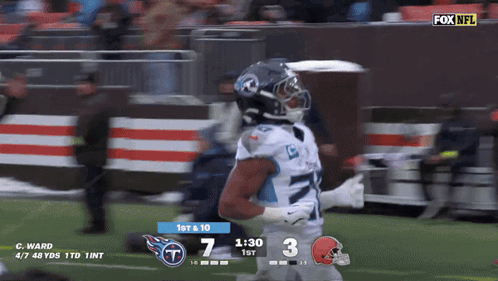 Titans Vs Browns Football Game GIF