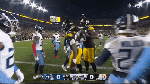 Titans Vs Steelers Football Game GIF
