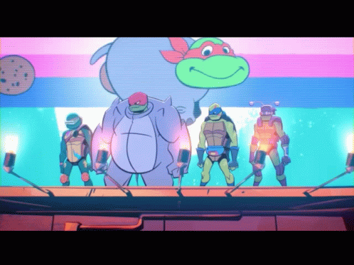 Tmnt Ninja Turles Dance Performance GIF