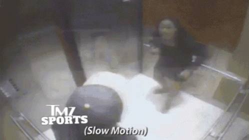 TMZ Sports Slow Motion Man Getting Out of Elevator