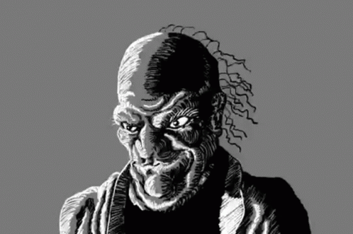 Evil Demon Transformation Mobile Sketch GIF