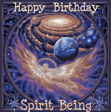 To A Spirit Being Happy Heavenly Birthday GIF