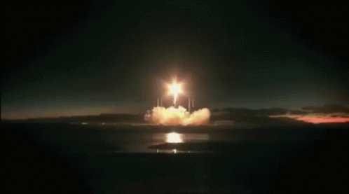 To The Moon Rock En Roll Astronaut GIF