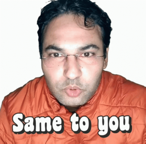 Man Angry Say Same To You GIF