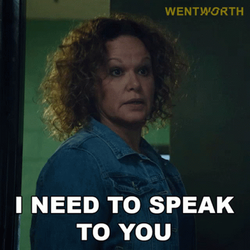 Girl Need To Speak To You GIF