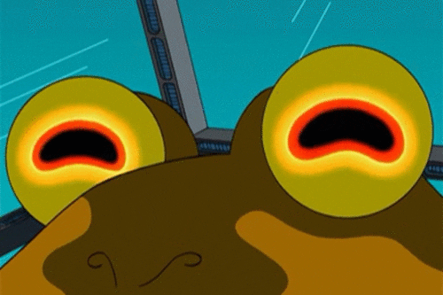 Toad Hypnotic Futurama Eye GIF