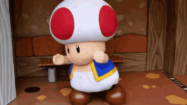 Toad Mario Gif GIF