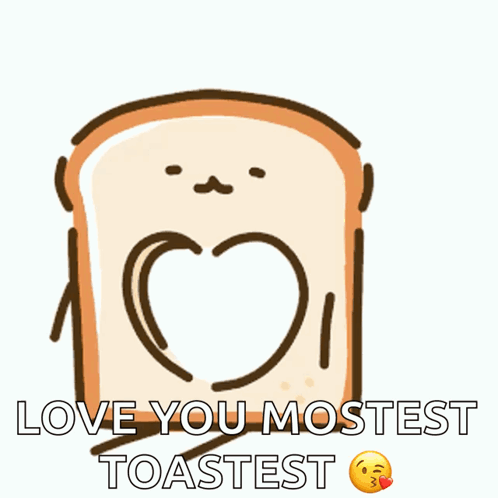 Toast Slice With Heart
