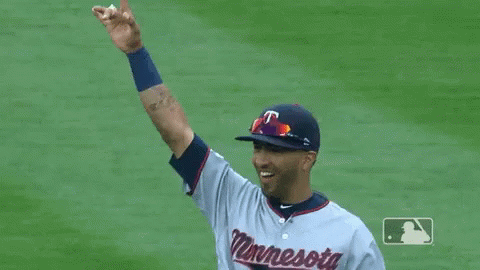 Toast To Eddie Rosario GIF