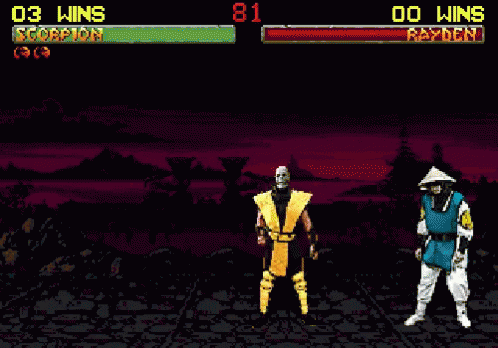 Toasty Scorpion Wins Fatality GIF