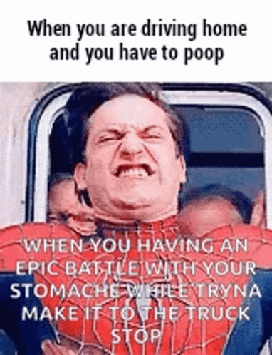 Tobey Maguire Diarrhea Meme GIF
