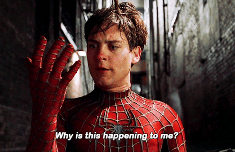 Tobey Maguire Spiderman 2 GIF