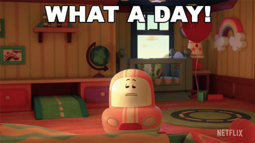 Today Drained Me Cory Carson Netflix GIF