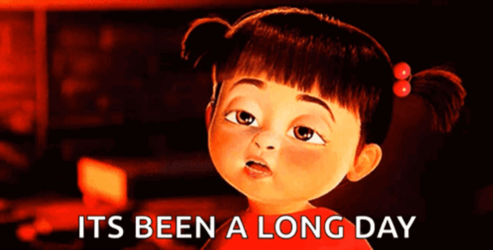 Today Drained Me Monsters Inc Boo GIF GIFDB Today Drained Me Monsters Inc Boo GIF GIFDB