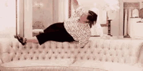 Today Drained Me Woman Lying On Couch GIF