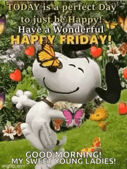 Today Is A Perfect Day To Just Be Happy Have A Wonderful Happy Friday ! GIF