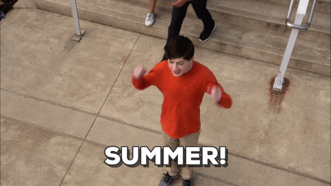 Today Is The Last Day Of School Hello July GIF