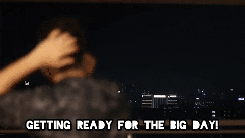 Todays The Day Anxious Digital Pratik GIF