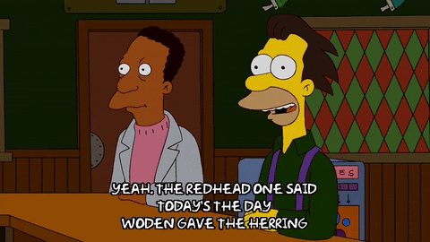 Todays The Day Carl Carlson The Simpsons GIF