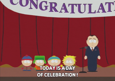 Todays The Day Graduation Day South Park GIF