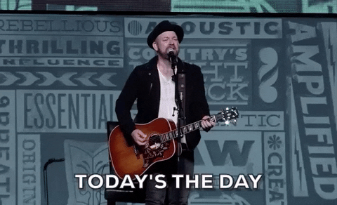 Todays The Day Stephen Speaks Singing GIF