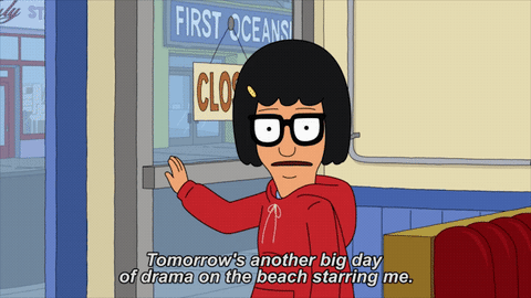 Todays The Day Tina Belcher Bobs Burgers GIF