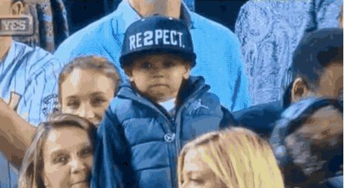 Toddler Hats Off Respect Real Mvp GIF