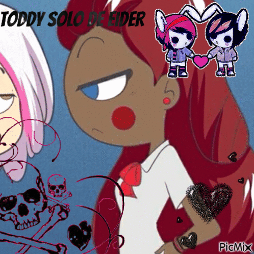 Toddy Solo De Elder With Skulls and Crossbones