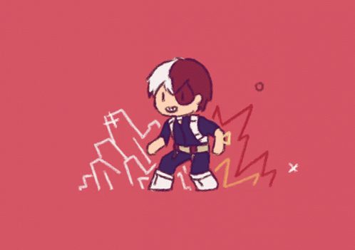 Todoroki Shoto Chibi GIF
