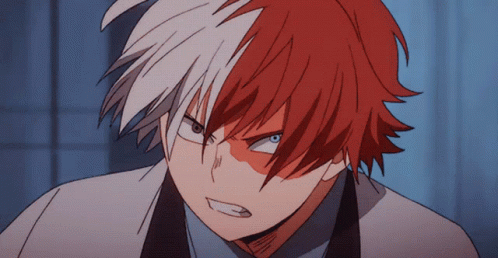 Todoroki Shoto Ice Wall GIF