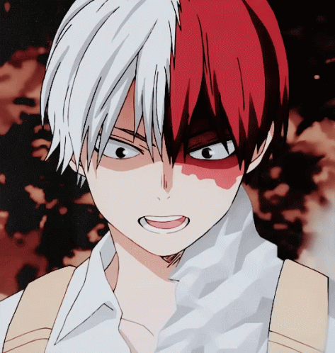 Todoroki Shoto Talking GIF