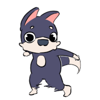 Tofu Inu Happy Dance Sticker GIF