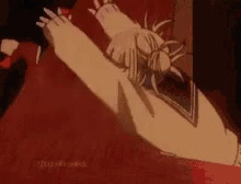 Toga Himiko Flapping Her Arms GIF