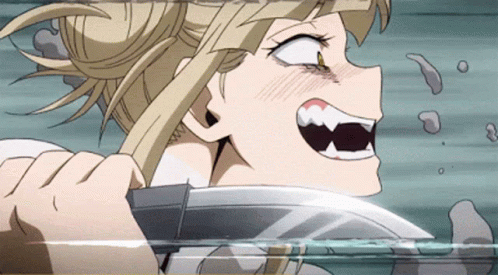 Toga Himiko Moves Swiftly To Kill GIF