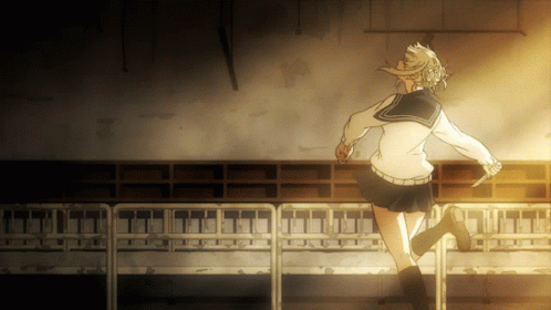 Toga Himiko Turns Like Ballerina GIF