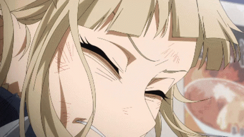 Toga Himiko Versus Five Enemies GIF