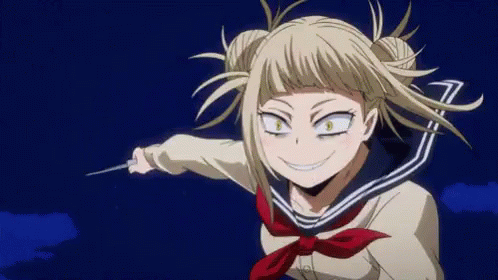 Toga Himiko Strong Offensive Attacks GIF