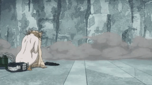 Undressed Toga Himiko GIF