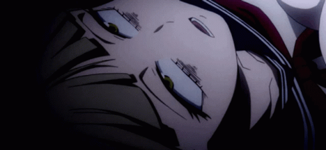 Toga Himiko Blinks Her Eyes GIF