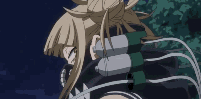 Toga Himiko Mha Mask Off Cute GIF