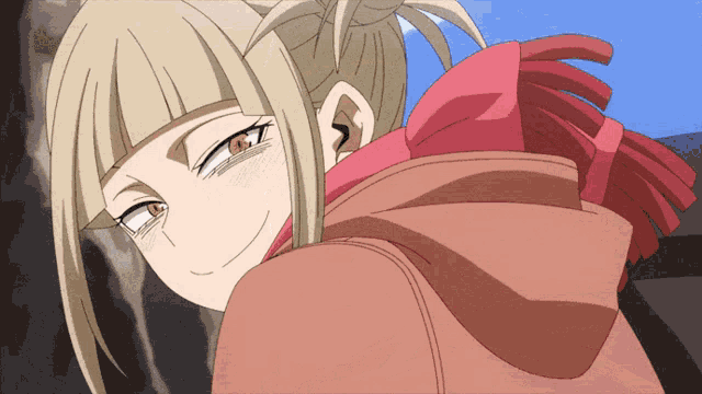 Toga Himiko Mha Villain Face Scary GIF