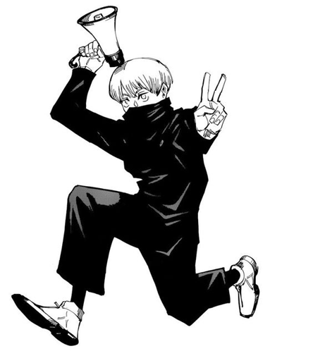 Toge Inumaki In Megaphone GIF