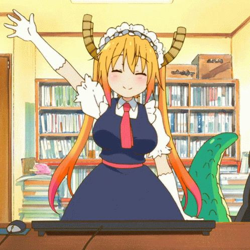 Tohru Bye Waving Hi GIF