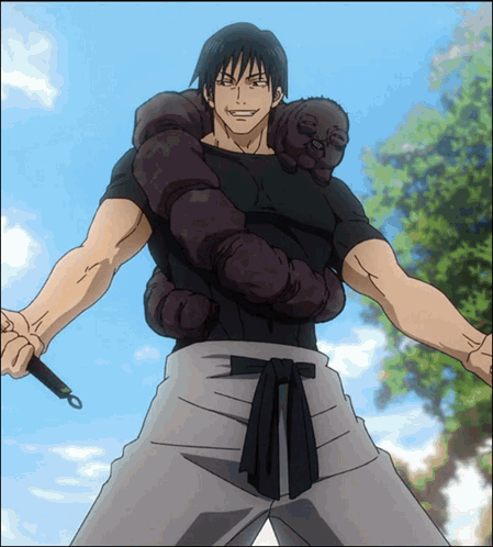 Toji Fushiguro Chubby Cat Meme GIF