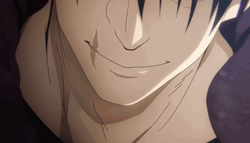 Toji Fushiguro Evil Grin GIF