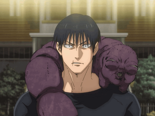 Toji Fushiguro Intense Eyes Jujutsu Kaisen GIF