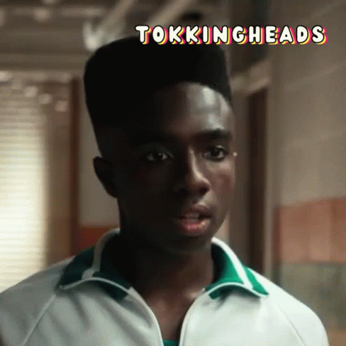 Tokingheads Text Above Man's Face